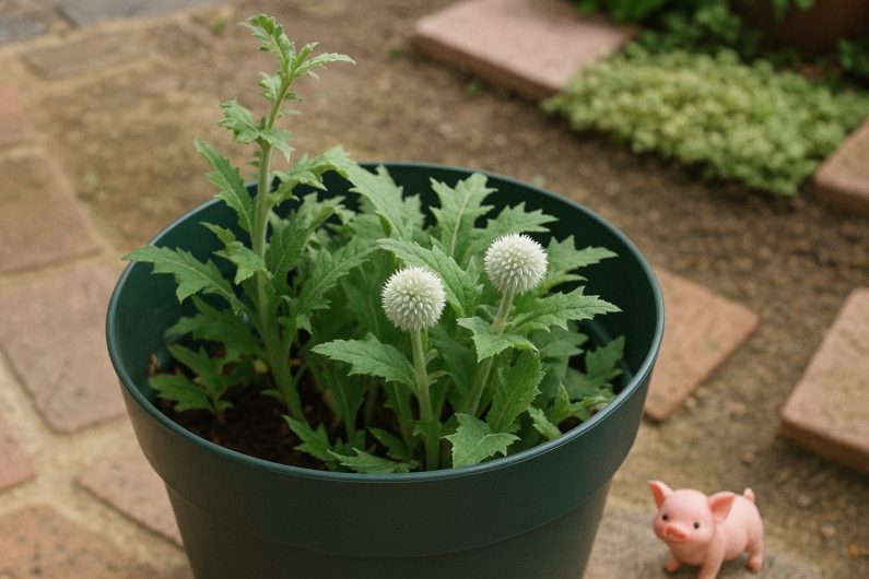 ルリタマアザミを鉢植えで楽しむ方法｜置き場所・水やりのポイント